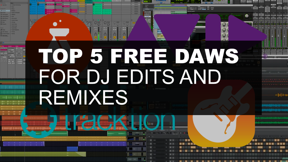 Top 5 Free Music  Applications for DJ Edits  and Remixes